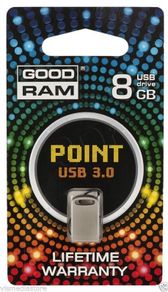 8Gb Flash Small Tiny Pen USB 3.0 Drive The Point GoodRam Memory External Disk Stick LIFETIME WARRANTY! FREE DELIVERY!