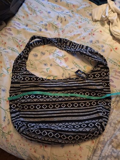 Black And White Bag