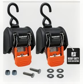 CargoBuckle G3 2 Inch Retractable Tie Down Straps