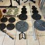 Perfect Gym Weightlifting Up, Power Squat Rack, Olympic Weights, Barbell, Dumbbells, Cable System And More!! Image 2