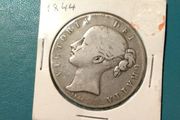 Victorian Silver Crown  Young  Head