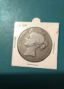 Victorian Silver Crown  Young  Head