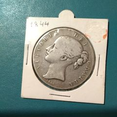 Victorian Silver Crown  Young  Head