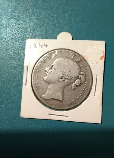Victorian Silver Crown  Young  Head