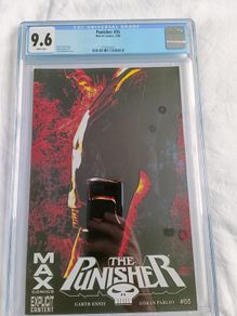 The Punisher Max Issue 55 CBCS / CGC 9.6 Certified Graded Comic Framed  DC Marvel