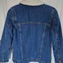 Bershka Oversized Denim Fleece Jacket Image 4