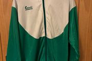 Vintage Irish Emerald active wear track jacket L