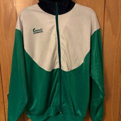 Vintage Irish Emerald active wear track jacket L
