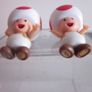 Super Mario Jakks Two Toad Figures 2" Image 3