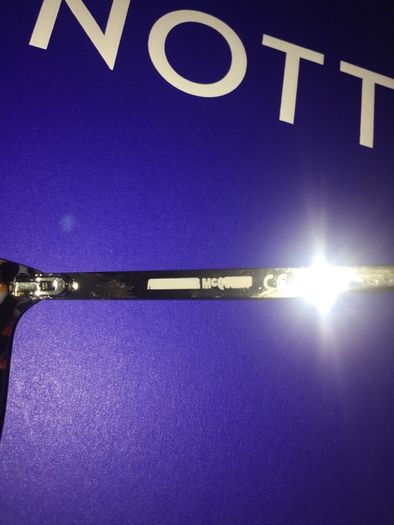 Alexander McQueen reading Glasses brand new