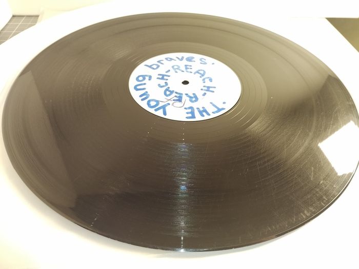 Young Braves - Reach - Rhino Records - Early 90s RARE Original Pressing DJ Promo COPY! "HIGHER.. Take me HIGHER" "REACH the TOP"