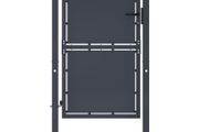 Garden Gate Steel 100x125 cm Anthracite