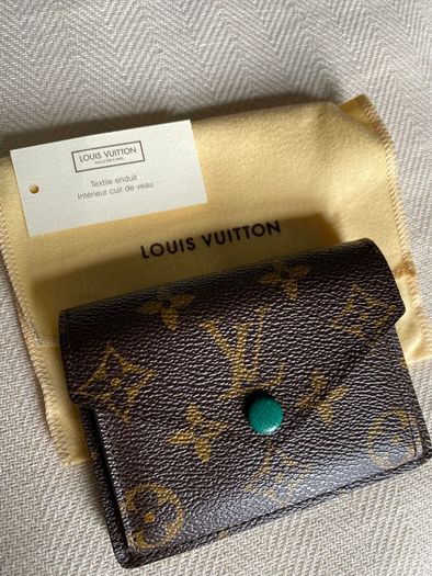 Louis Vuitton "Marie" Compact Monogram Wallet - As New