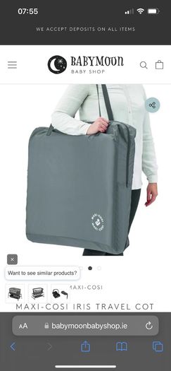 travel cot
