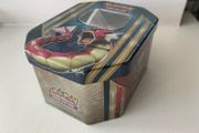 Pokemon Tin with 20 Pokemon Cards