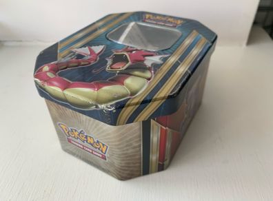 Pokemon Tin with 20 Pokemon Cards