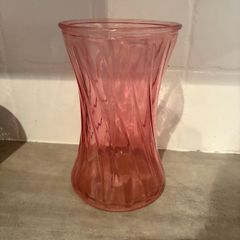 pink vase