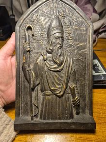 Vintage St Patrick Plaque