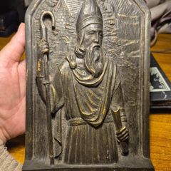 Vintage St Patrick Plaque