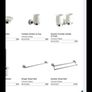 Double towel rail - chrome Image 4