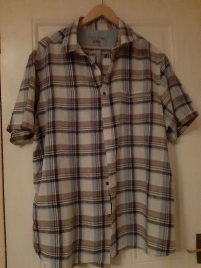 mens linen blend shirt