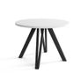 Noir and Marco Modern Dining Set with Extendable Table and Upholstered Chairs Image 3