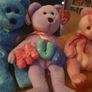 Collection of Pastel Coloured Beanie Bears Image 6