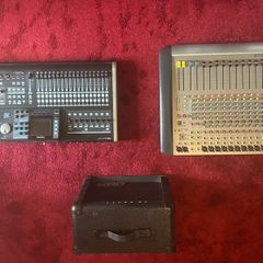 Tascam, Soundcraft and Crate amp