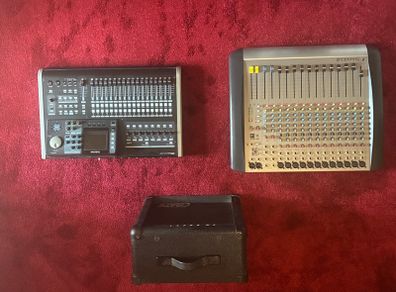 Tascam, Soundcraft and Crate amp