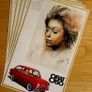 Vintage Fiat 850 Car Posters 1960s Job Lot 5 Image 7