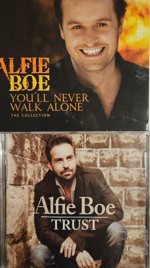Alfie Boe CDs Collection: You"ll Never Walk Alone / Trust.