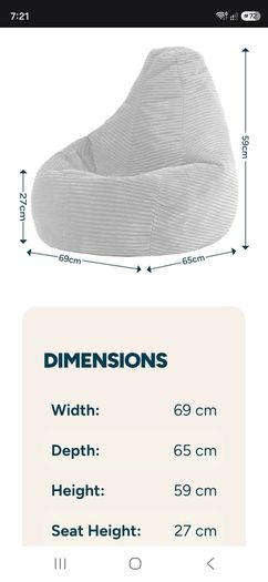 Kid' Beanbag chair