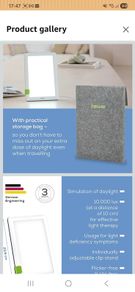 Therapy light lamp