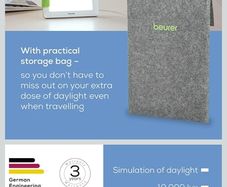 Therapy light lamp