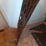 Vintage African hand carved folding seats Image 2