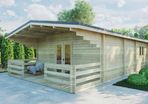 Two Bedroom Type A Log Cabin
