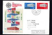 1969 Ireland Europa (CEPT) Commemorative Stamp Illustrated Addressed First Day Cover (FDC) with Baile Atha Cliath (Dublin) cancel