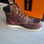 Leather Moc Toe  Boots,  UK 10.5 EU 45.5 Image 8