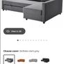 ikea sofa bed with storage L and R hand Image 7