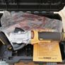 DeWALT 18V XR Cordless Brushless Flat Head Angle Grinder + 5x 125MM x1.1MM XR Extreme Runtime Inox Ceramic Cutting Discs. / DeWALT TSTAK II Carry Case  For 18V XR Cordless Brushless Angle Grinder Removable Insert. Xmas Gift Ideas Winter Sale Now On Image 2