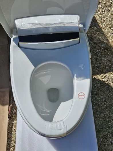 Modern Smart One-Piece 1.28 GPF Floor Mounted Elongated Toilet and Bidet with Seat