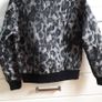 Leopard print padded bomber style jacket Image 2