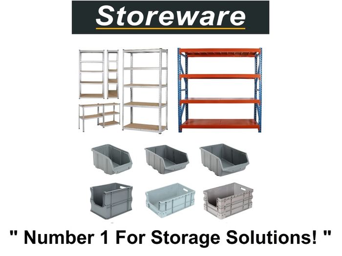 Longspan Shelving Units Comes With Metal Shelves