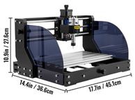 main image for ad PRO MAX Router Laser Engraving Machine 3 Axis GRBL Control Wood Cutter Engraver Milling Machine for PCB PVC DIY
