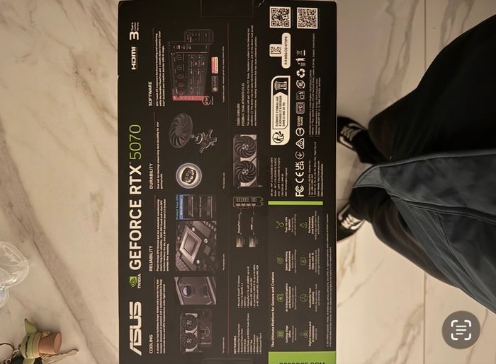ASUS Dual GeForce RTX 5070 OC 12GB  Unused, Boxed