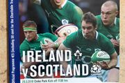2010 Ireland v Scotland - RBS Six Nations Championship Programme