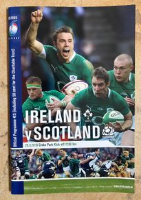 2010 Ireland v Scotland - RBS Six Nations Championship Programme