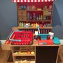 Wooden children's mini-market/shop with chalkboard including accessories Image 3