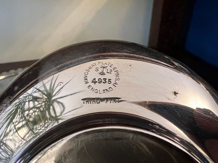 Trio of Vintage EPNS Trays