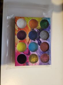 Set of glitter for crafting 12 colors NEW glitter for resin, nails